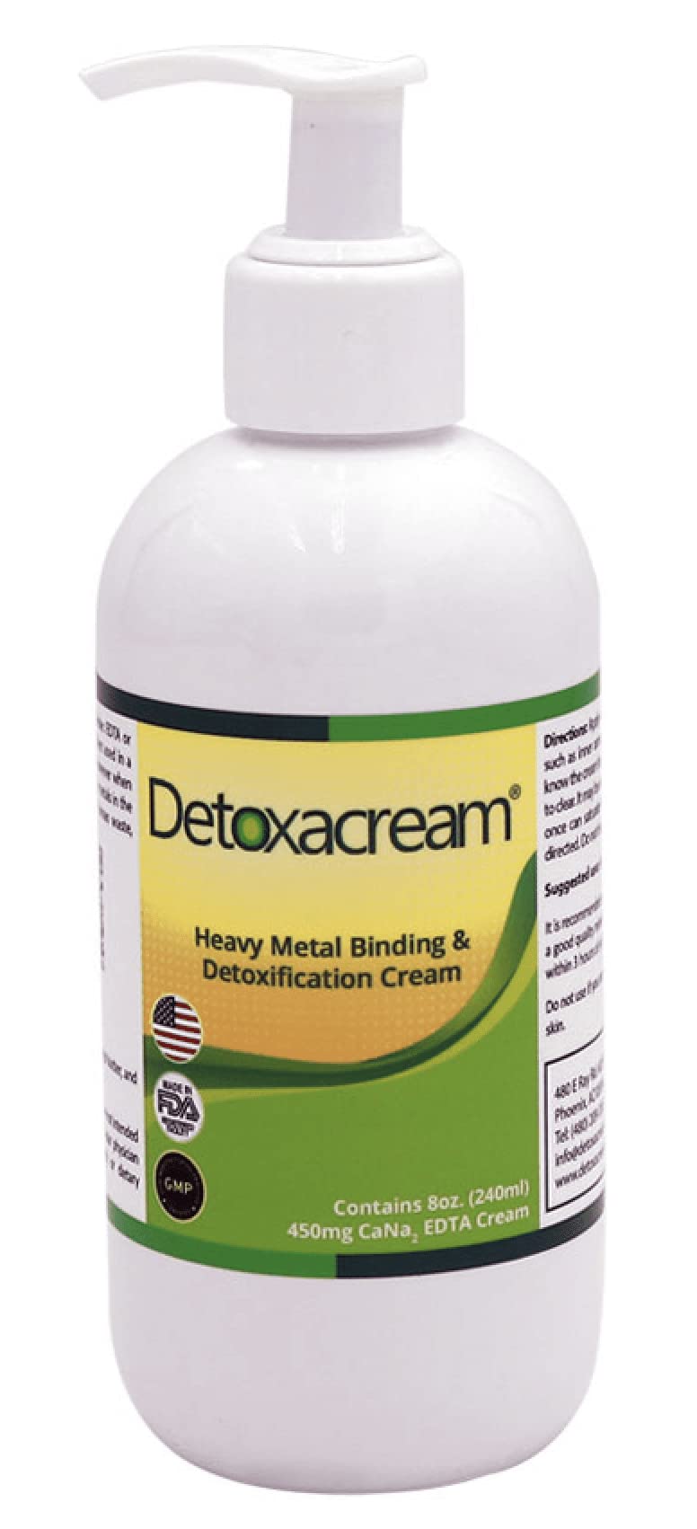 Detoxacream EDTA Heavy Metal Detox Cream product main image