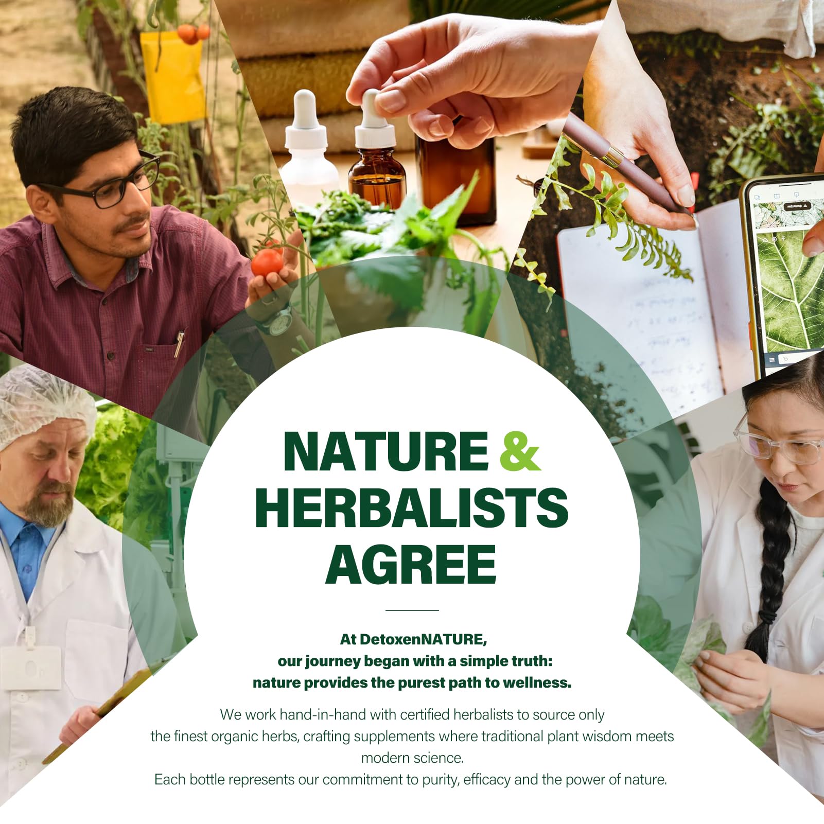 Plant-based formula emphasizing quality and no artificial additives