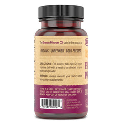 Vegan certified seal on DEVA Evening Primrose Oil