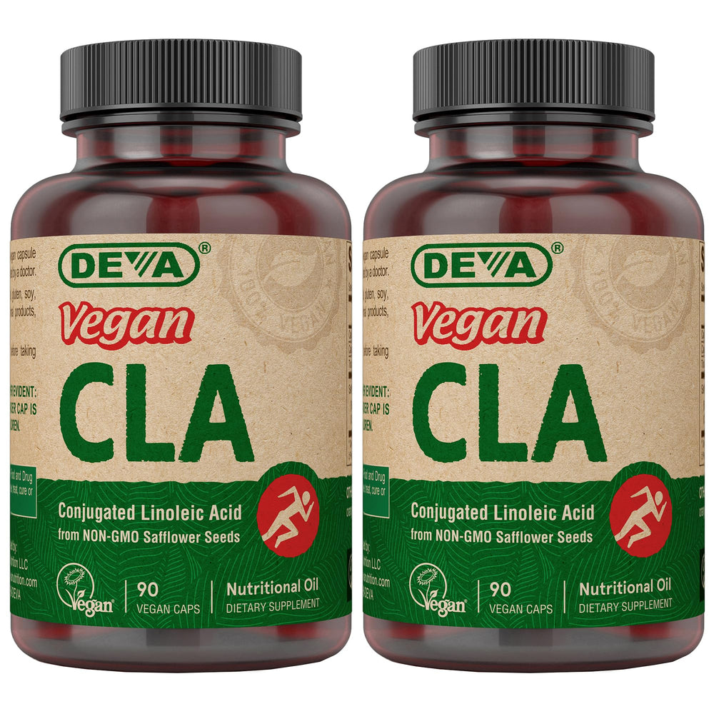 DEVA Vegan CLA 2-Pack bottle front