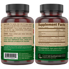 DEVA Vegan CLA 2-Pack packaging and bottle