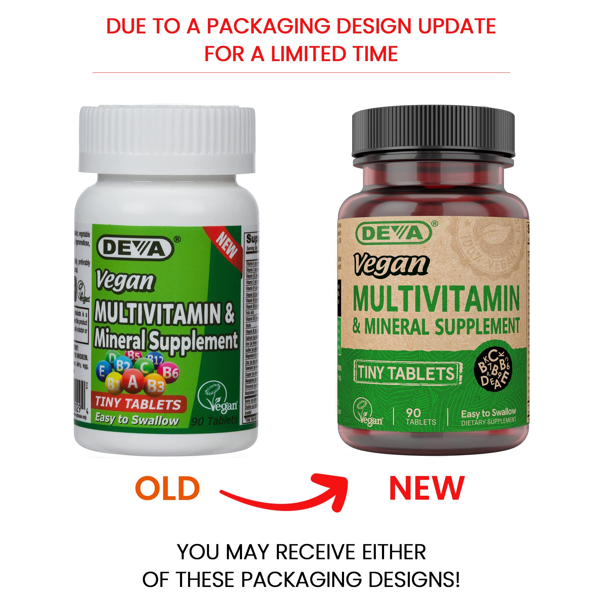 Package highlighting vitamins C, E, D and B-complex with minerals