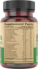 Vegan and vegetarian friendly multivitamin label