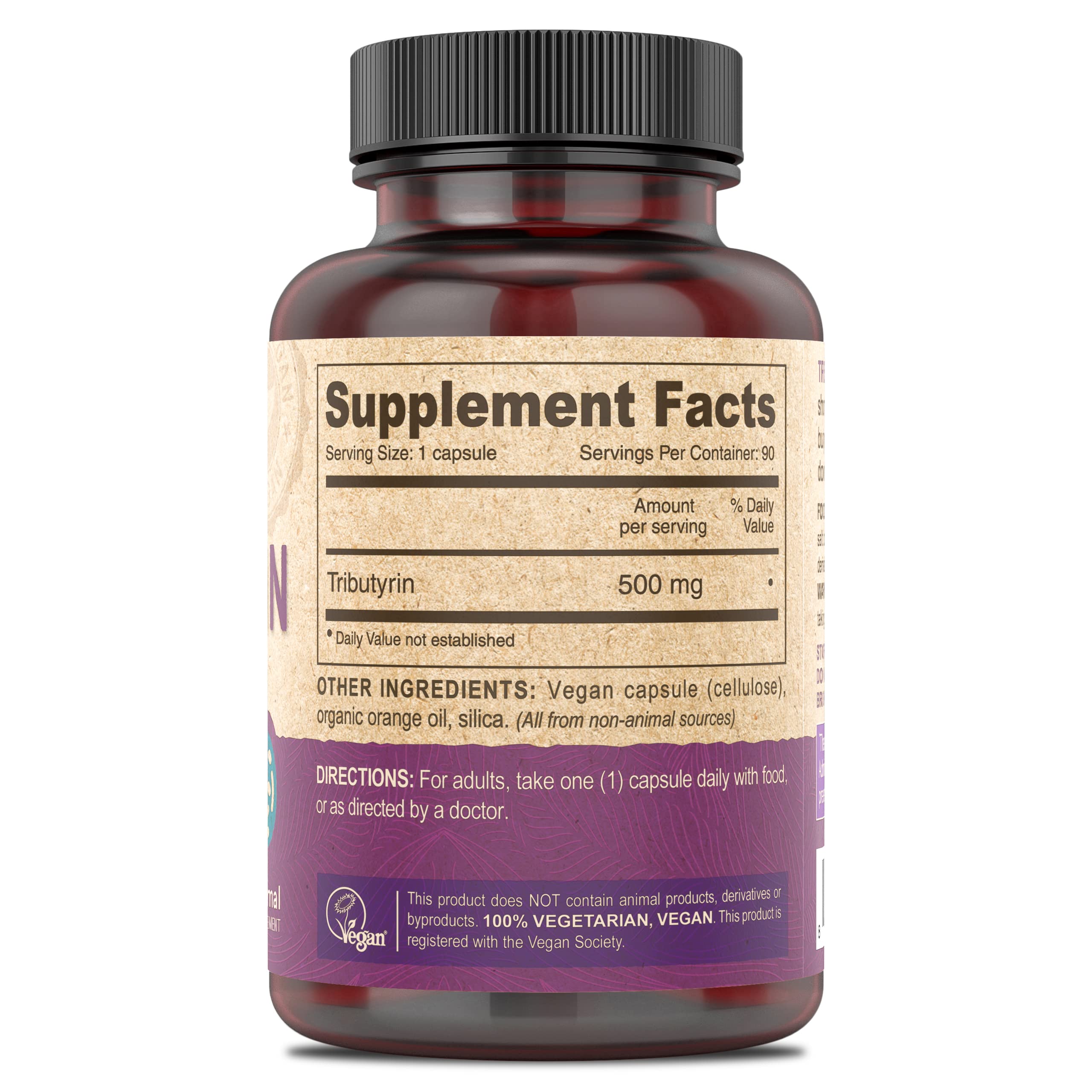 Graphic illustrating gut barrier support from tributyrin