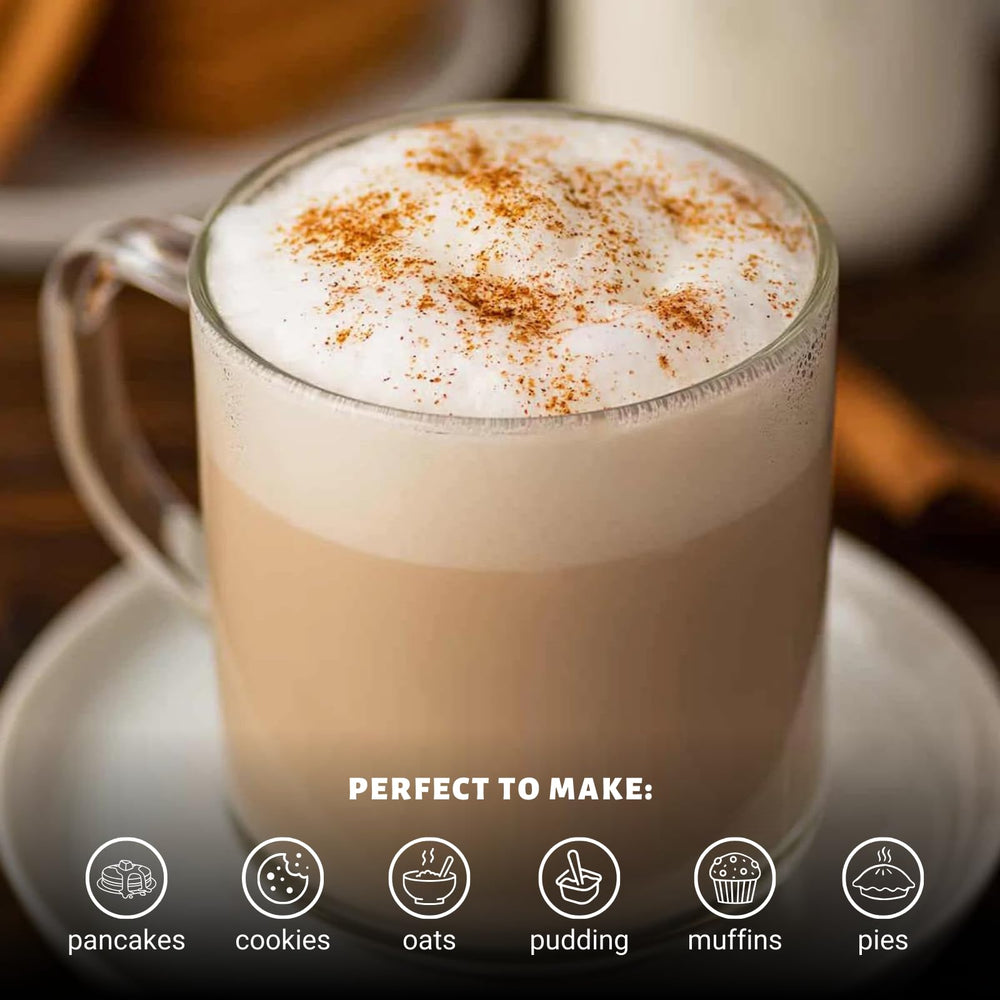 Devotion Nutrition Sinful Cinnamon keto-friendly icon signals low-carb options for net-carb control.