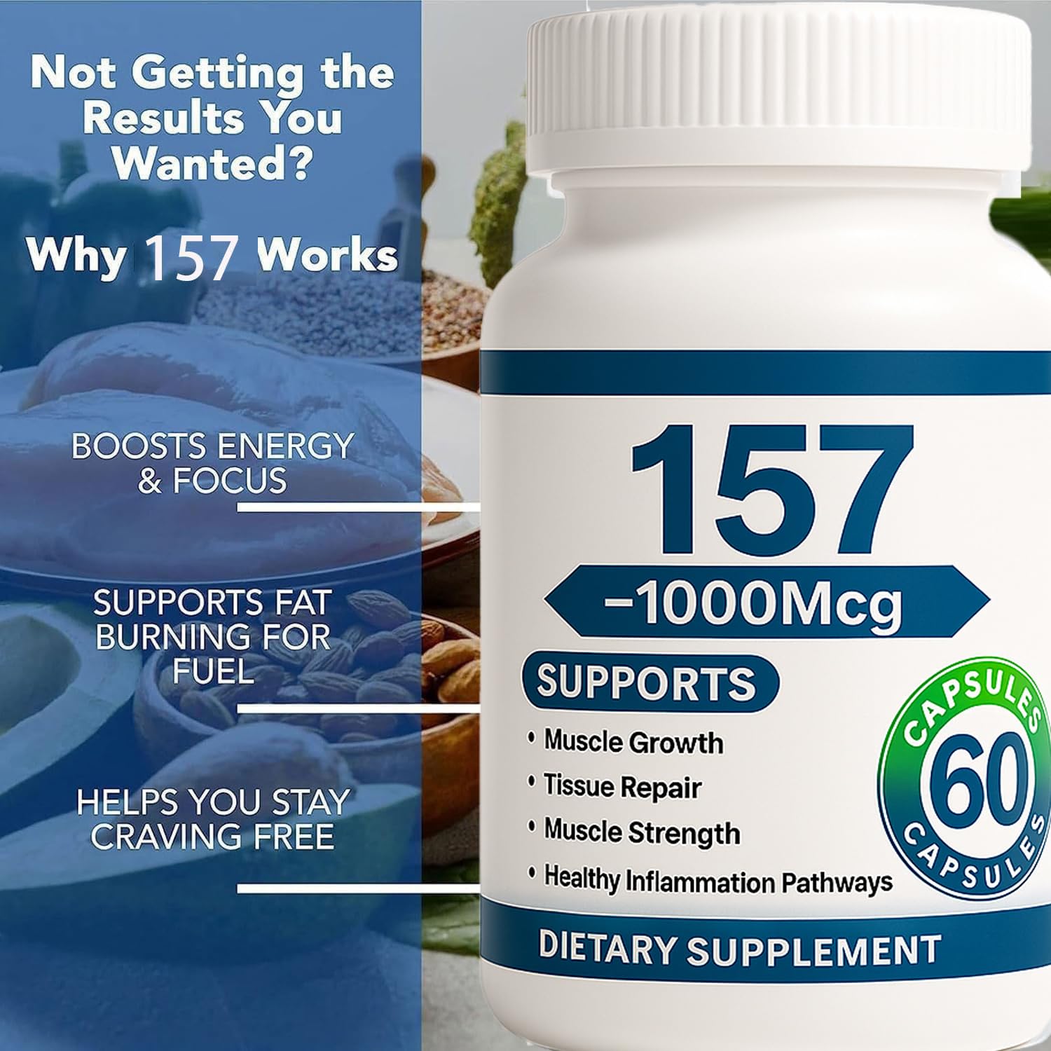 DFTLUUE plant-based capsules ready to swallow for clean daily support.