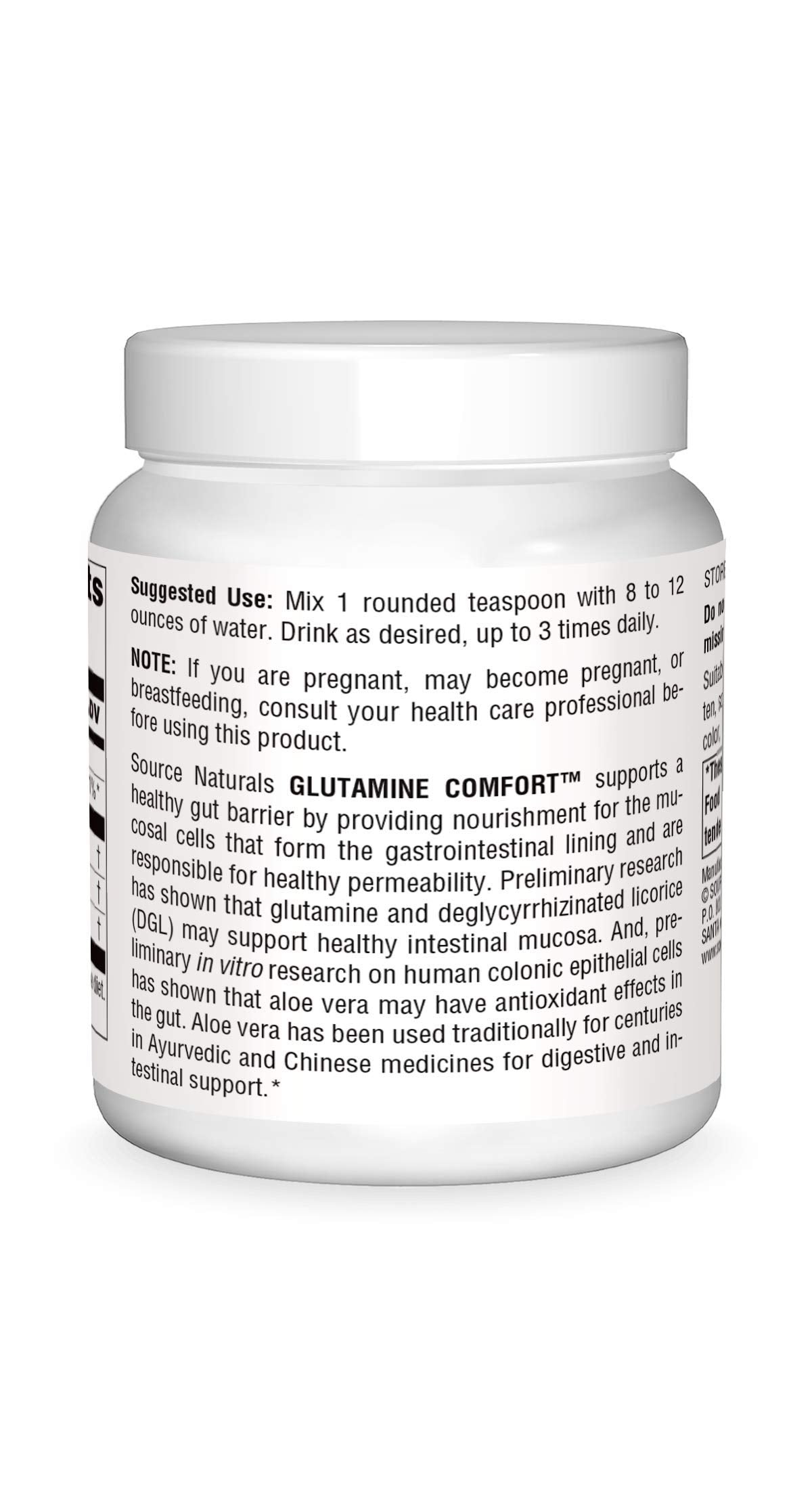 Licorice (DGL) and aloe vera for gut support