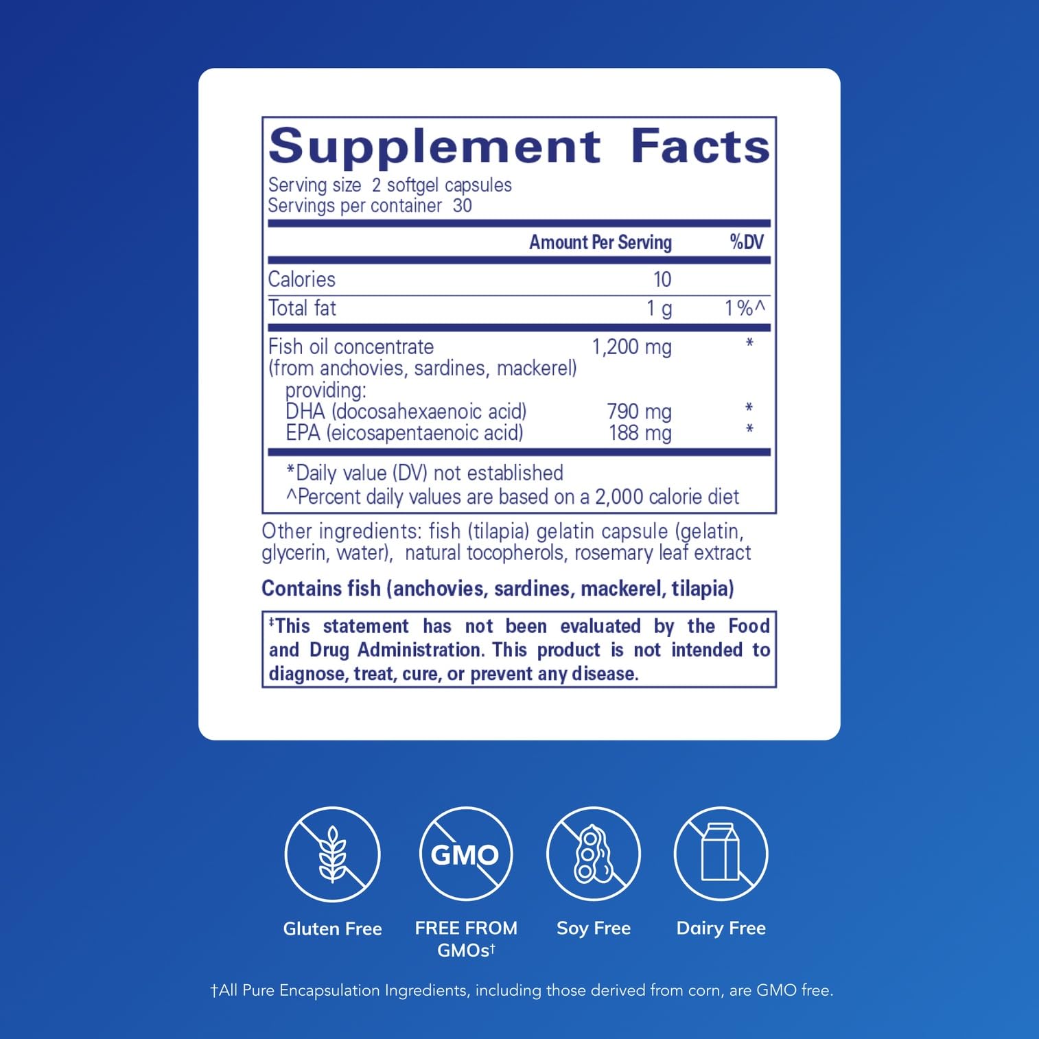 DHA Ultimate 60 softgel capsules packaging