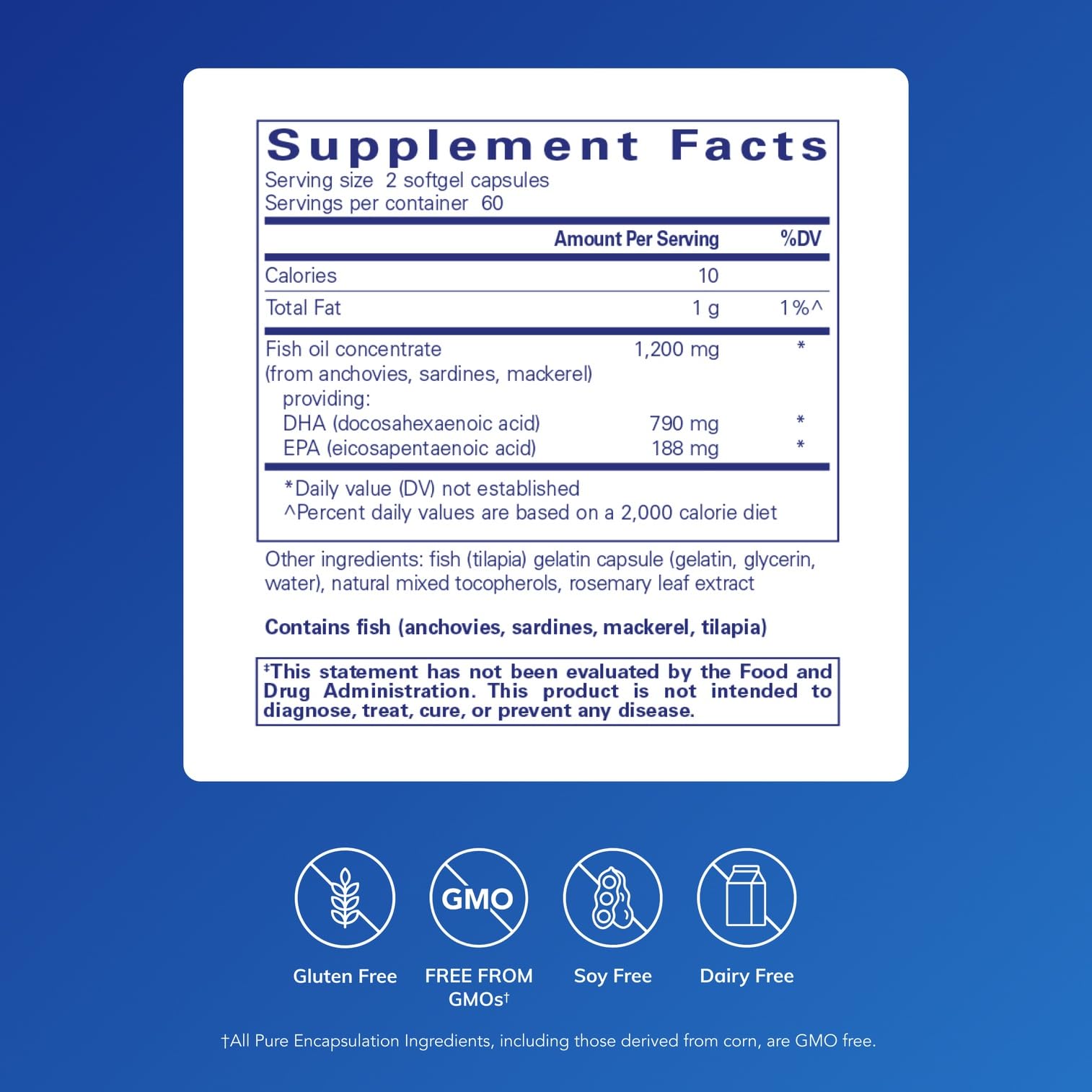 Close-up of DHA Ultimate softgels