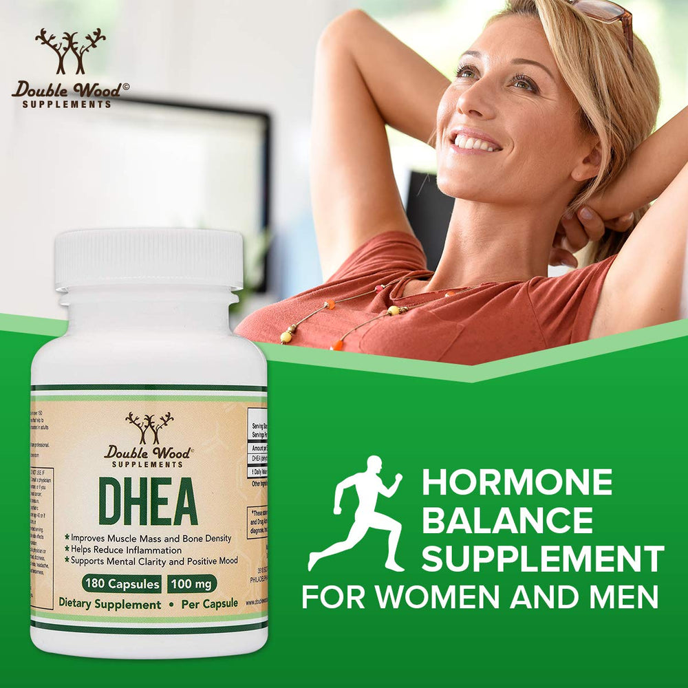 DHEA 100mg packaging with quality assurance