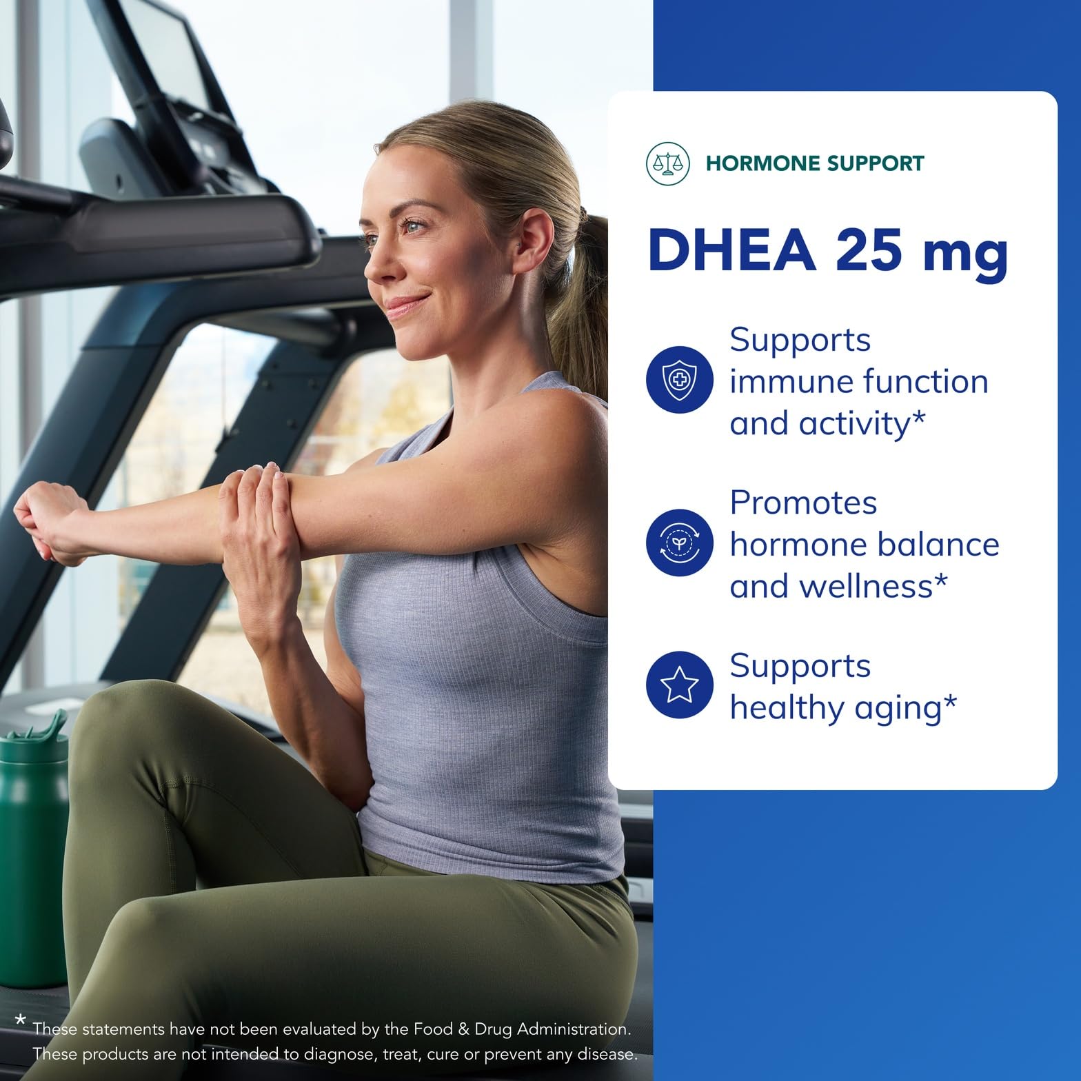 Immune support graphic for DHEA 25 mg