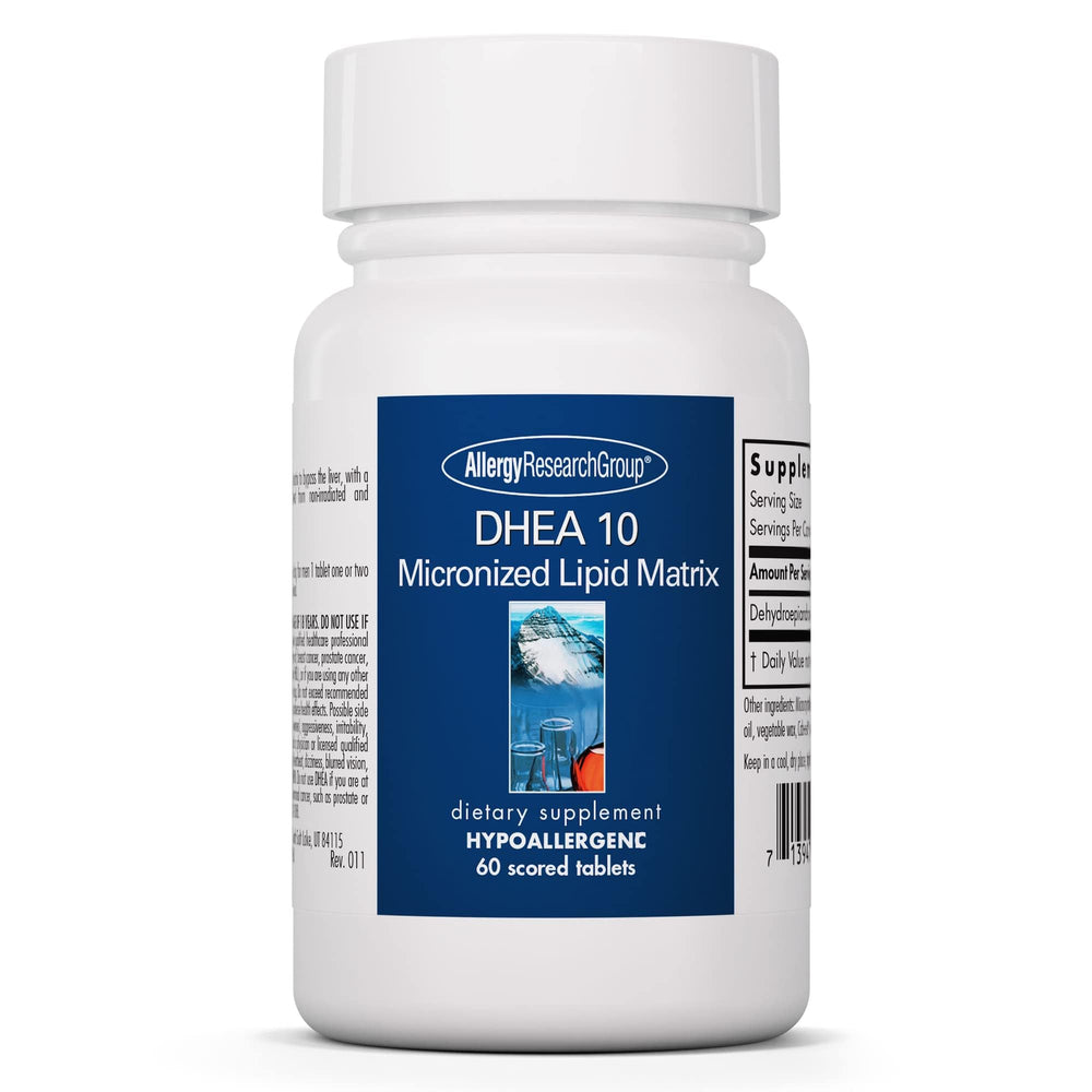 Micronized DHEA tablets, 60 count