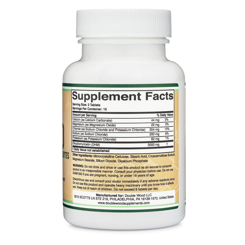 DHM1000 bottle with packaging