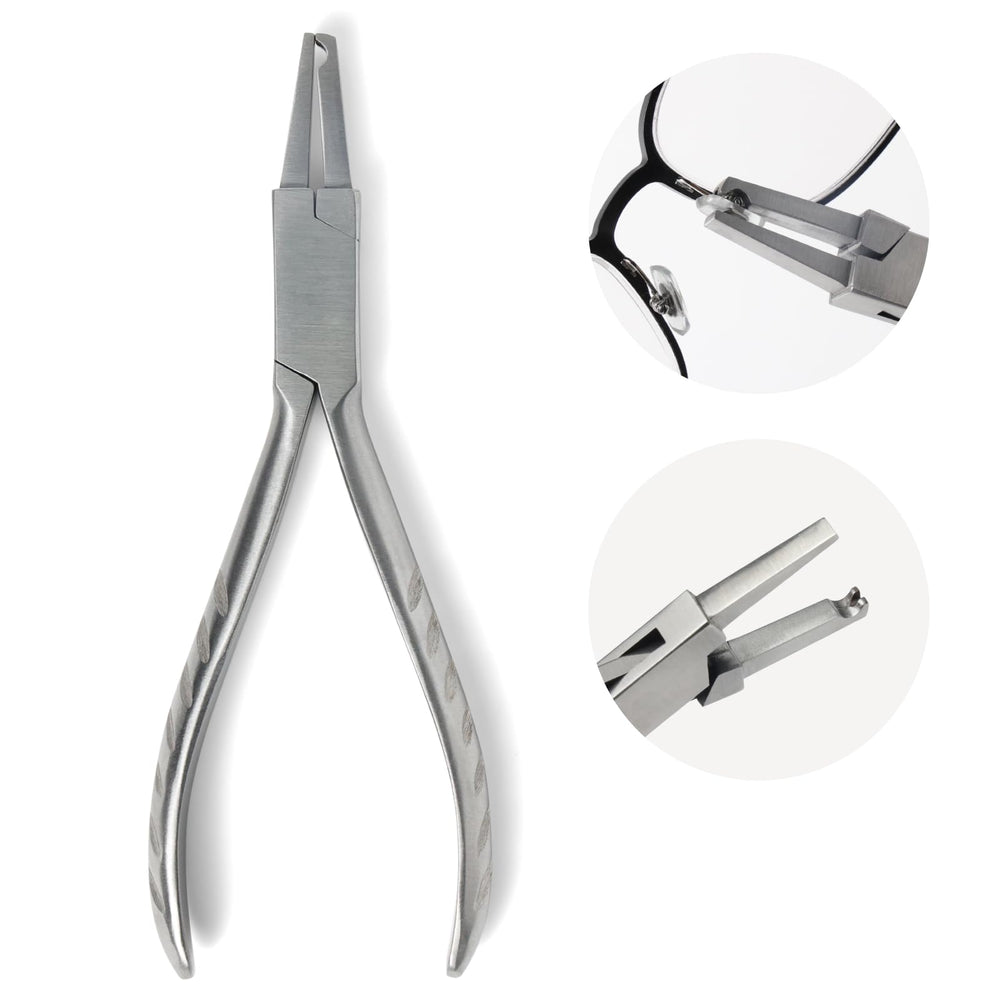 Dhoptical nose pad pliers tool for eyeglasses – front view