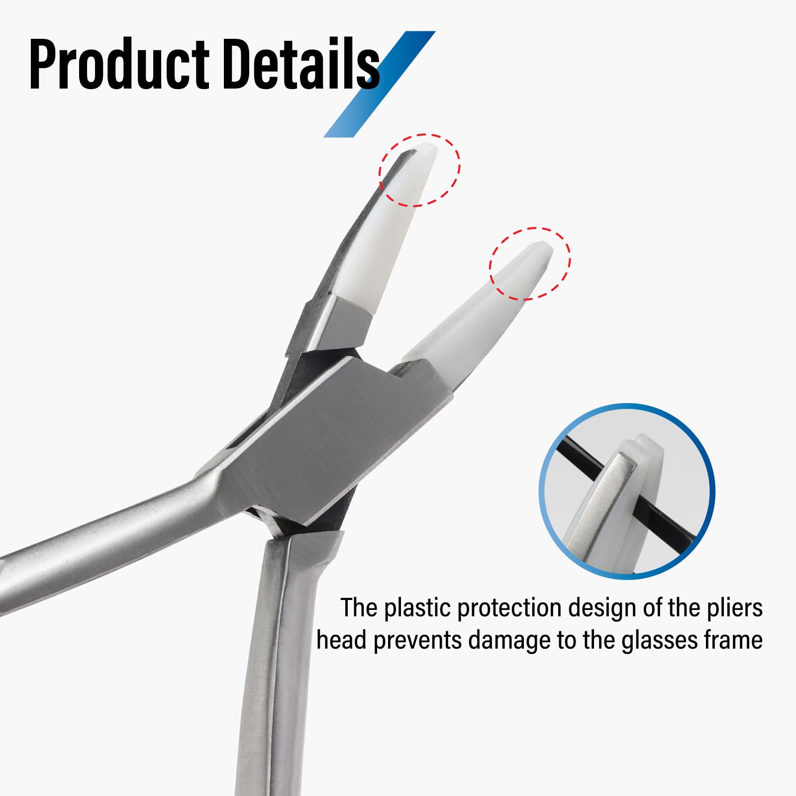 Ergonomic, user-friendly design for easy DIY eyeglass repairs