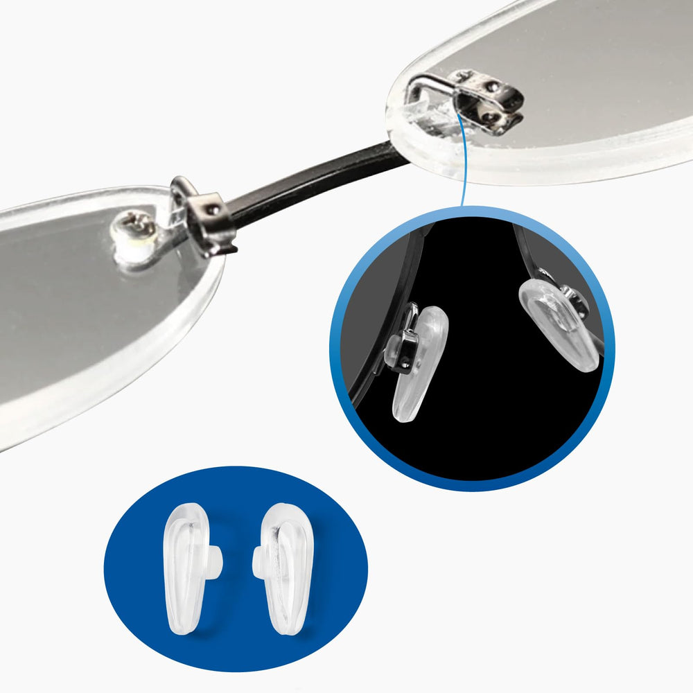 Various sizes silicone nose pads to fit different frames