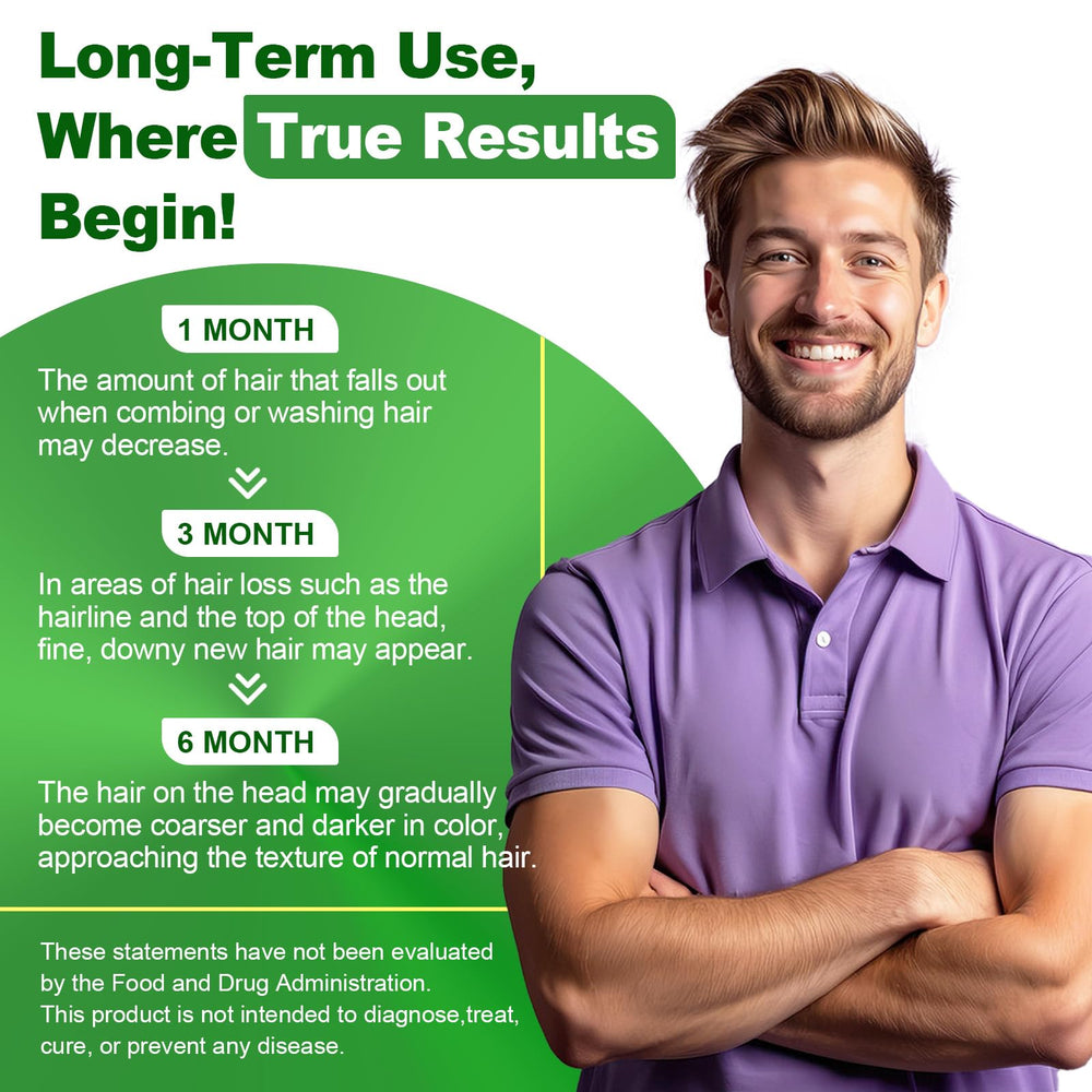 Hair follicles with DHT blocker ingredients illustration