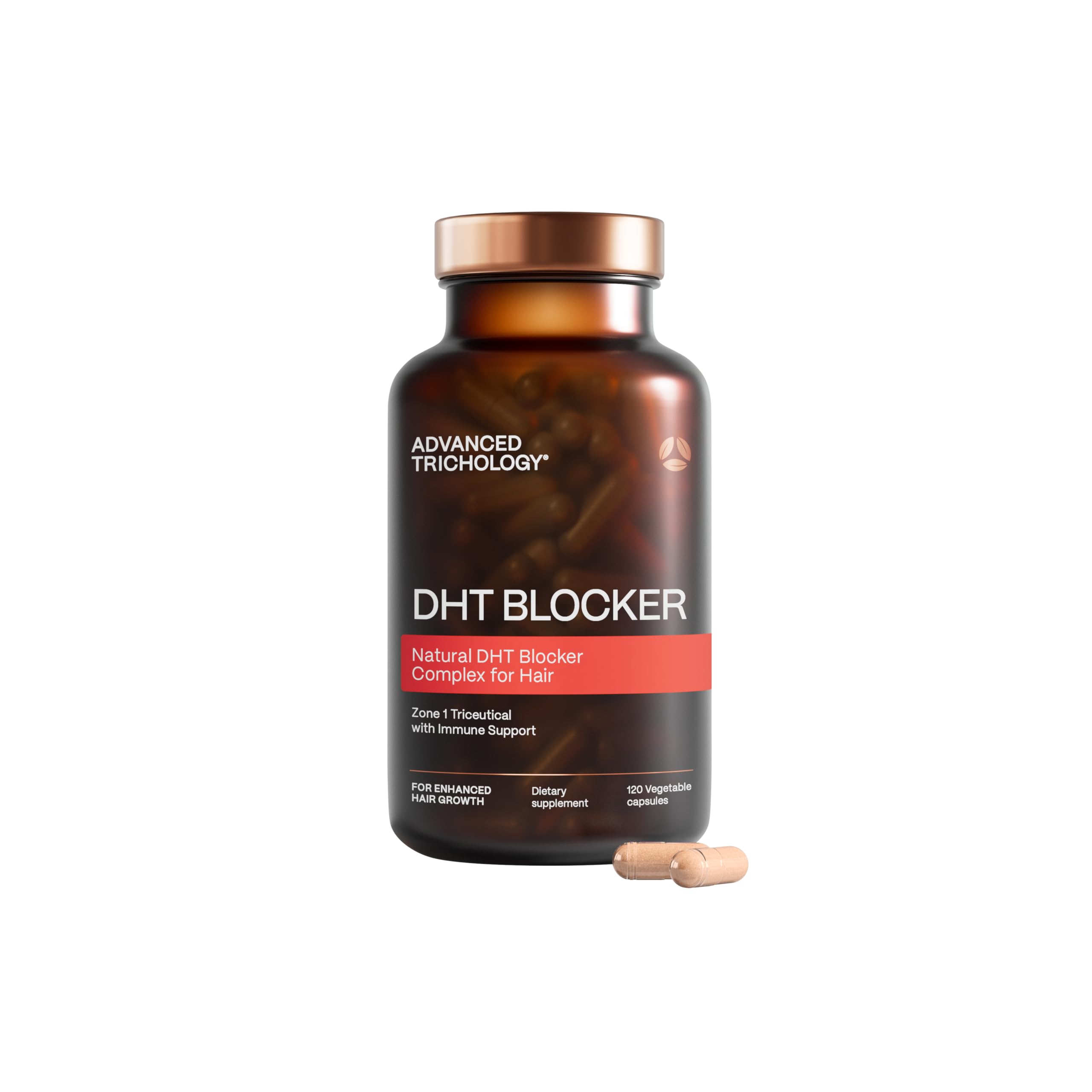 DHT Blocker bottle and packaging for hair growth