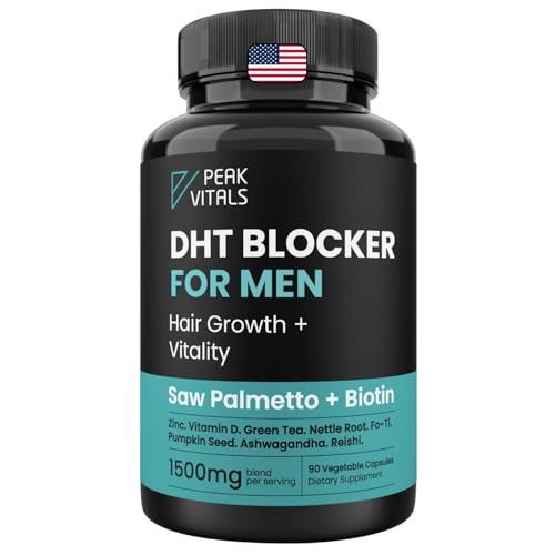 DHT Blocker for Men bottle front label