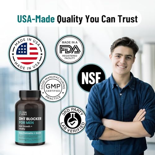 Benefits of DHT Blocker for Men - hair growth and vitality