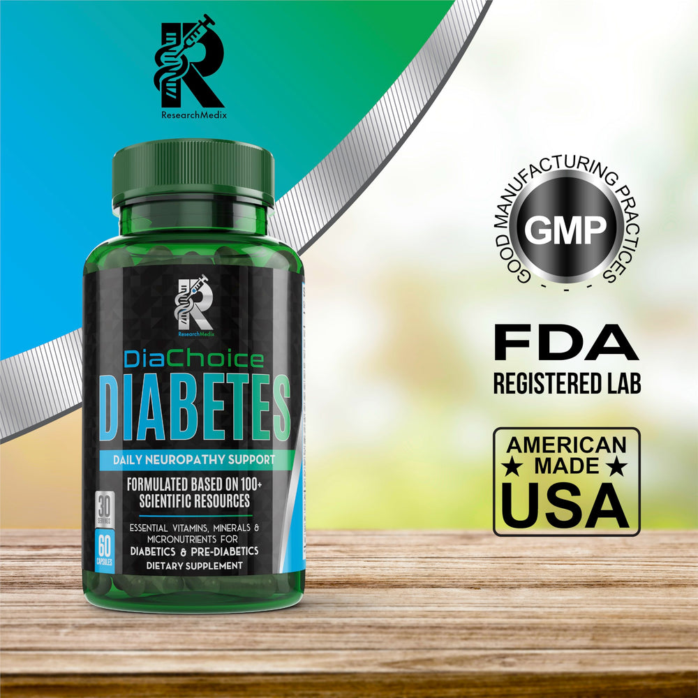 DiaChoice Vitamin B complex and antioxidant ingredients