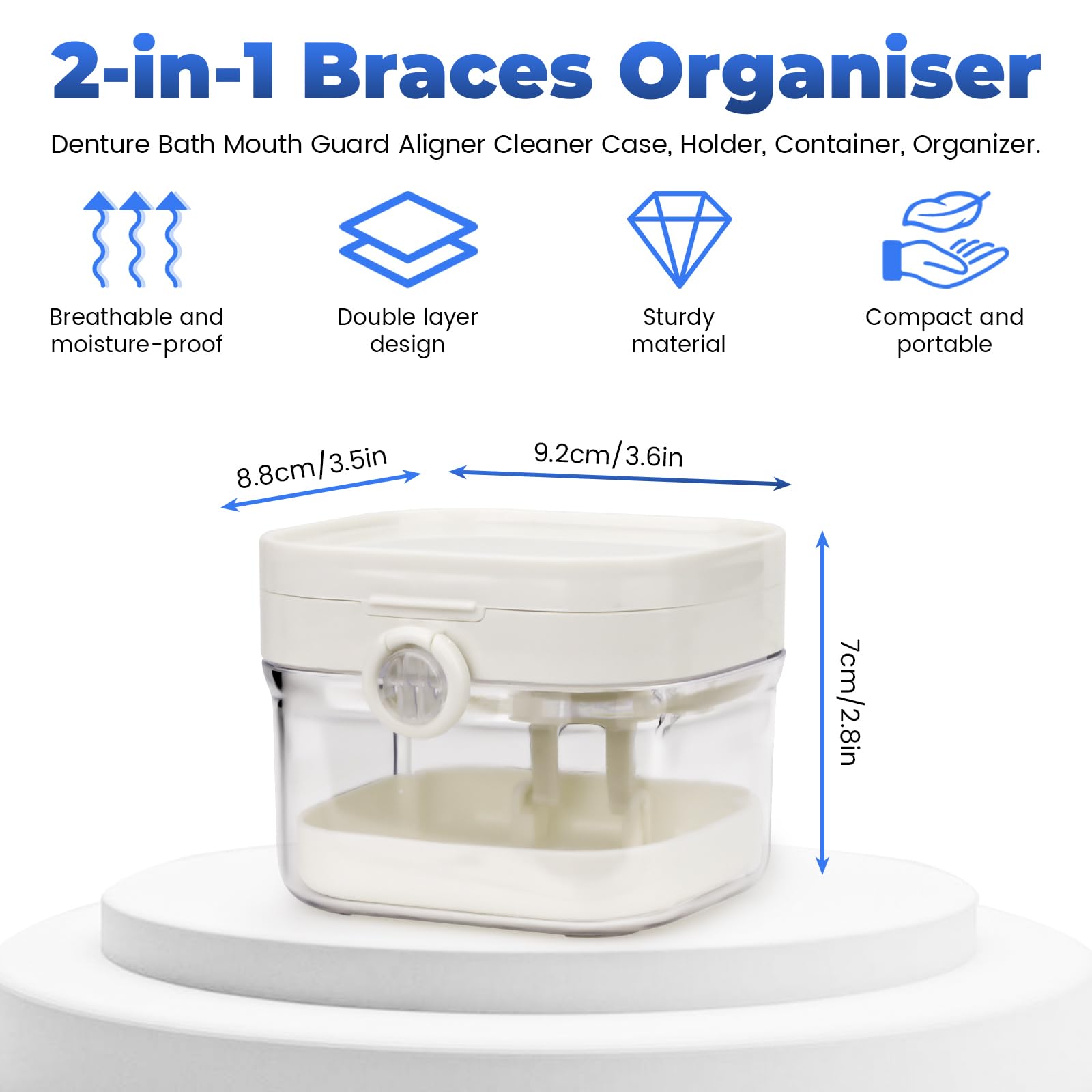Upper layer with cleaning tools and retainer extractor