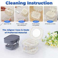 Detachable tray for deep cleaning