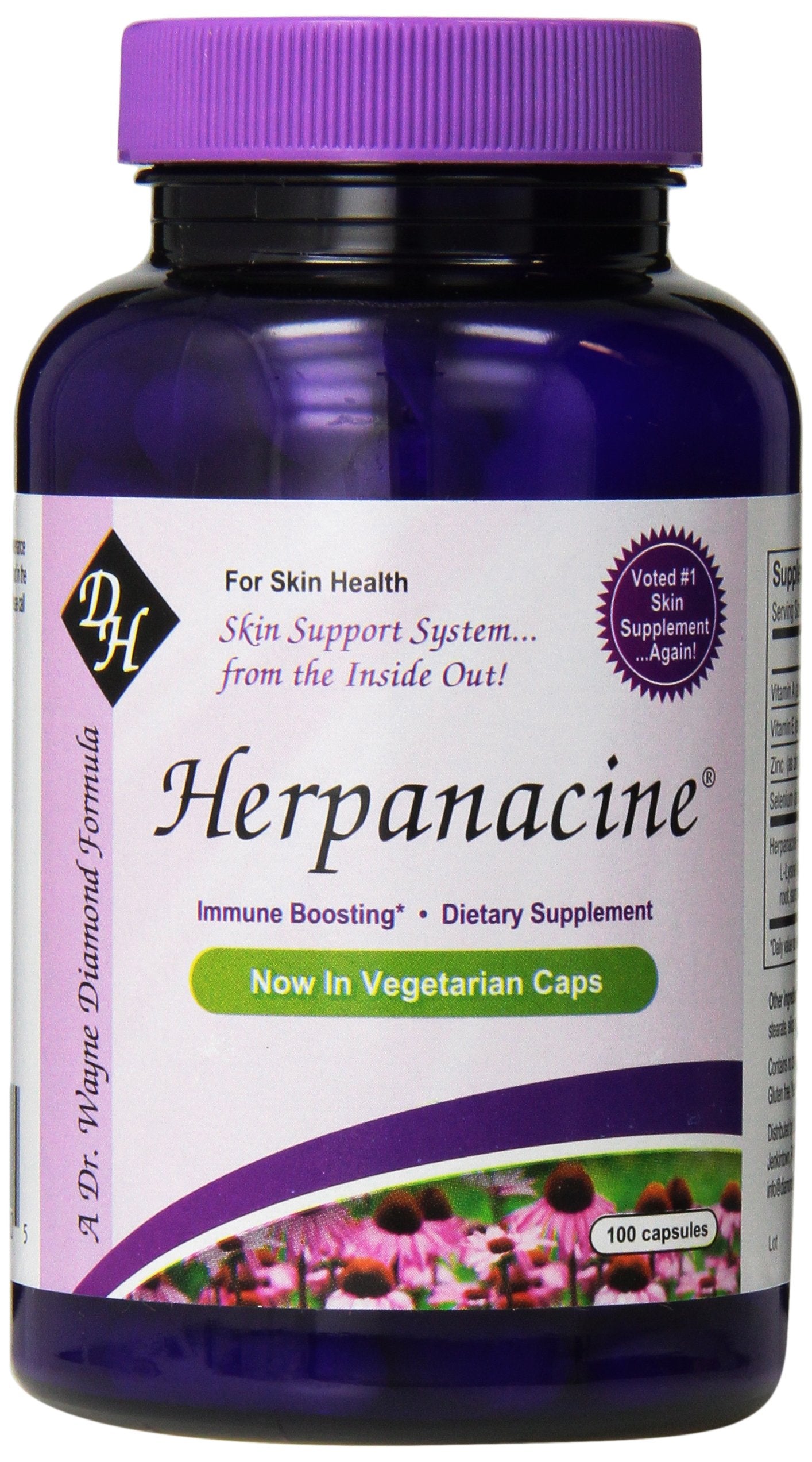 Diamond Herpanacine bottle front view
