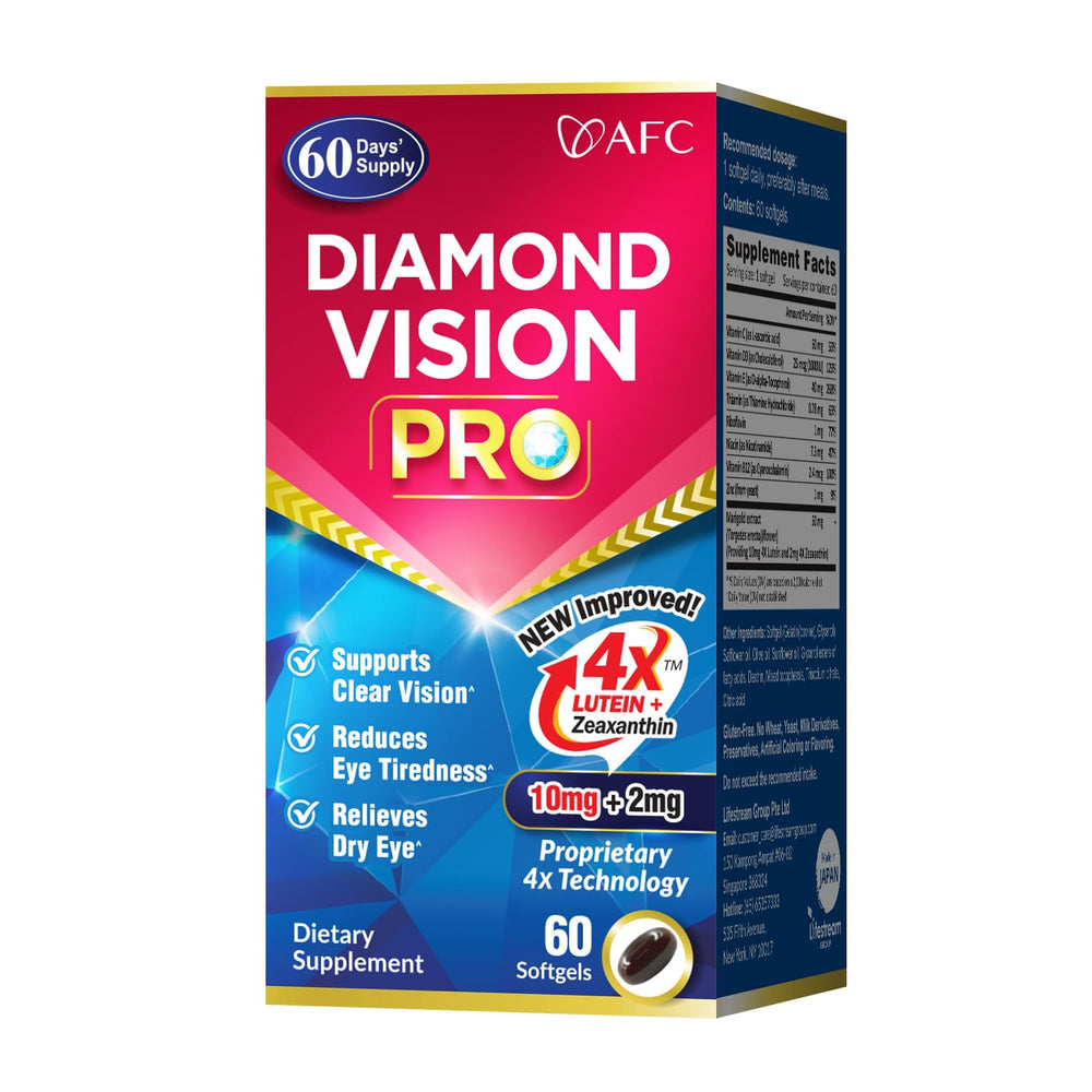 Diamond Vision PRO bottle on white background