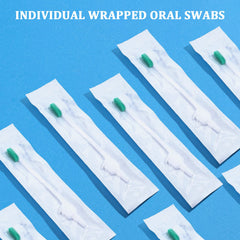Suction toothbrush with white PP tube, 18 cm length