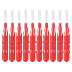Didiseaon interdental brush set for braces – blue plastic handle