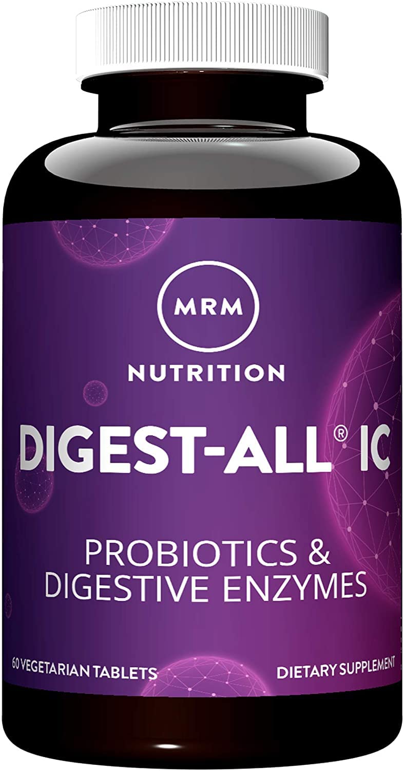 MRM Digest-All IC Probiotics & Digestive Enzymes bottle front view