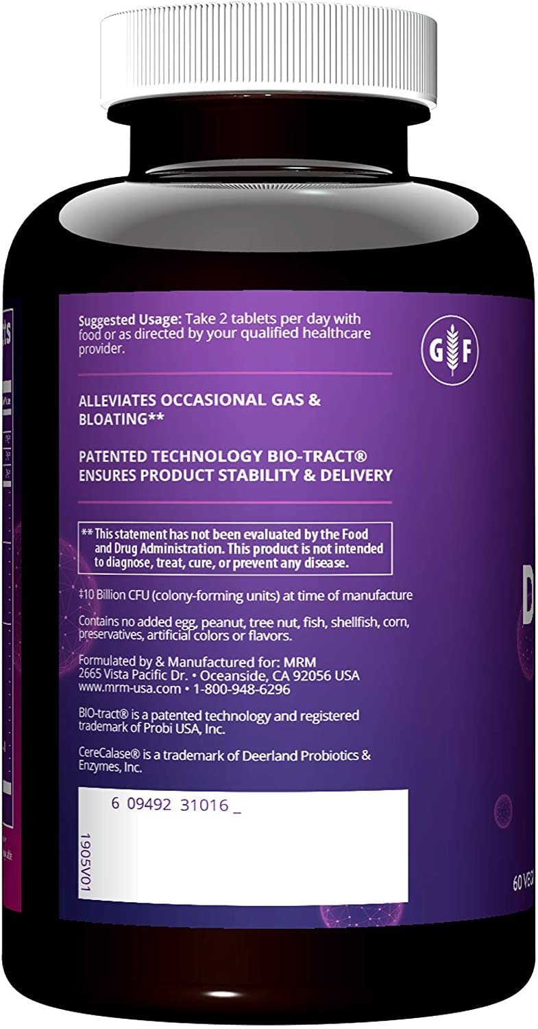 Graphic depicting full spectrum enzymes for carbohydrates, proteins, and fats