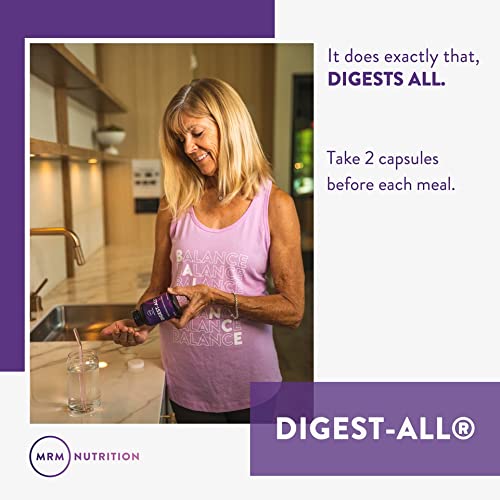 Box and bottle of MRM Digest-All IC Probiotics & Digestive Enzymes with 30 servings