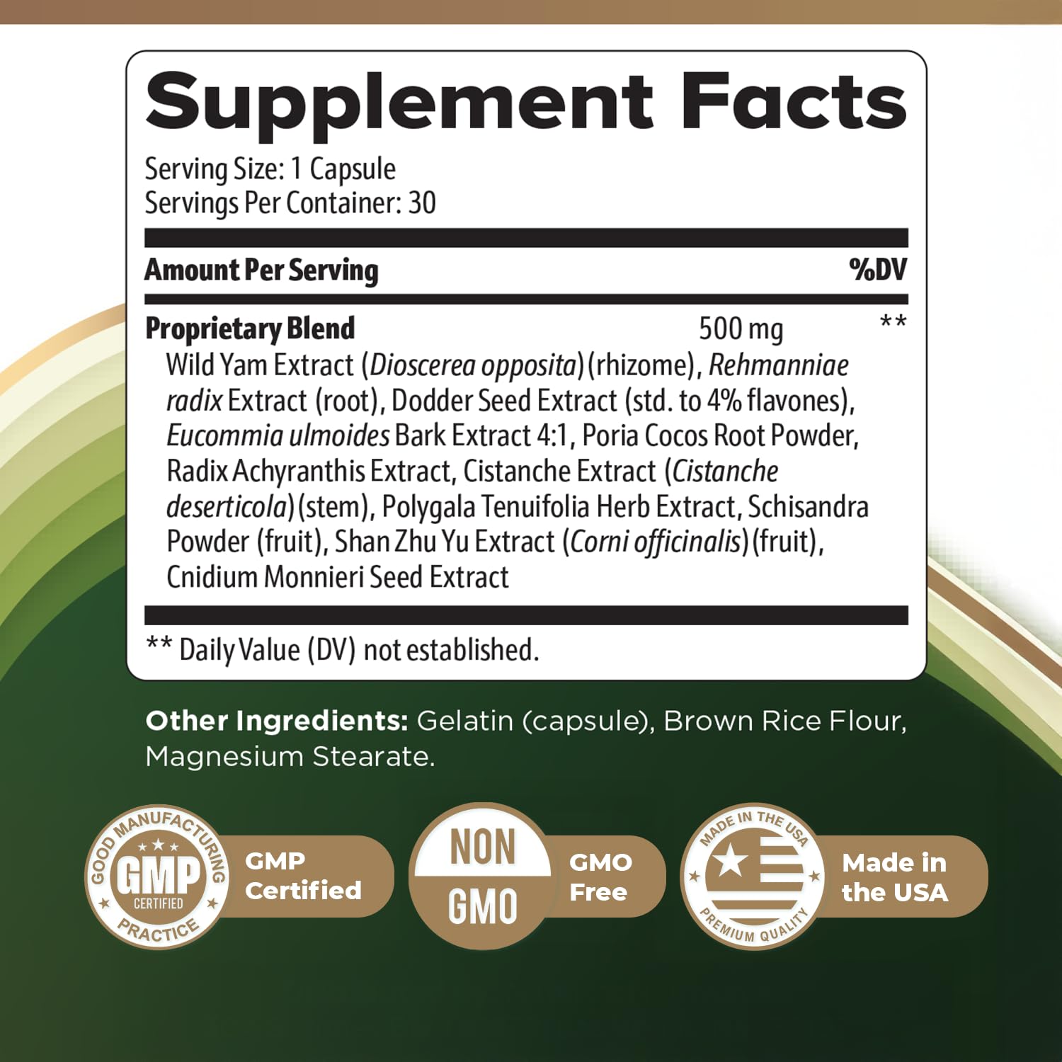 30-capsule bottle of DigestiStart labeled Made in USA and GMP-certified