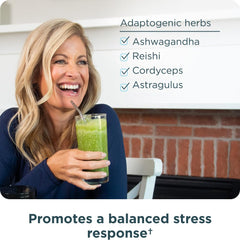 Digestive enzymes and adaptogens in the powder