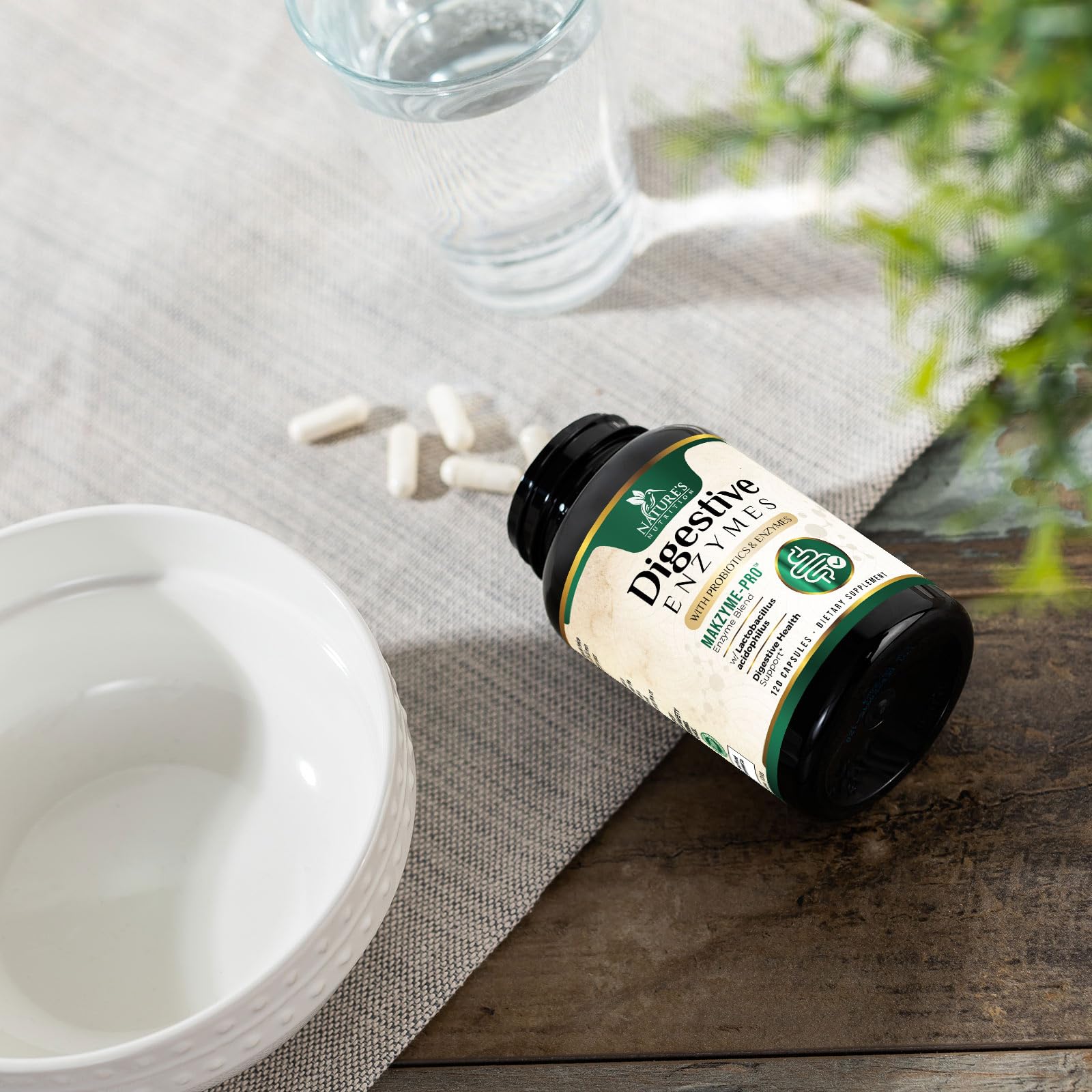 120 capsules bottle ready for daily use