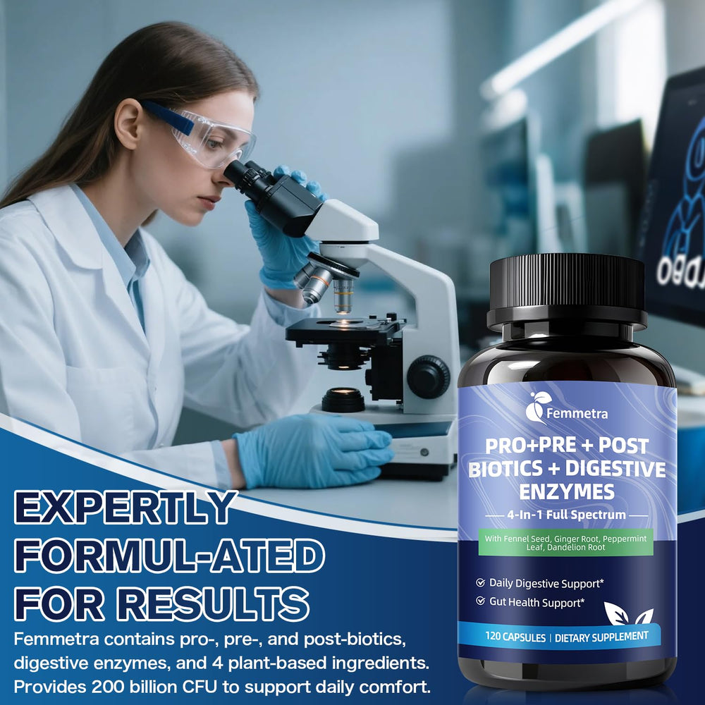 Unisex probiotic formula suitable for both women and men