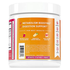 Digestive enzymes powder for energy and lighter feeling