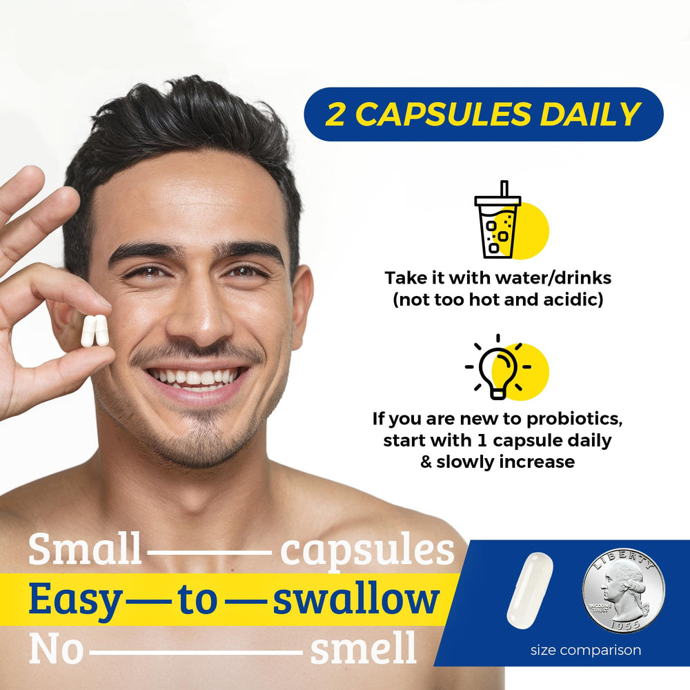 Illustration of prebiotic fibers and digestive enzymes