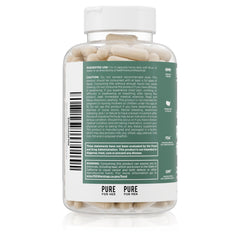 Digestive health and regularity concept featuring psyllium husk