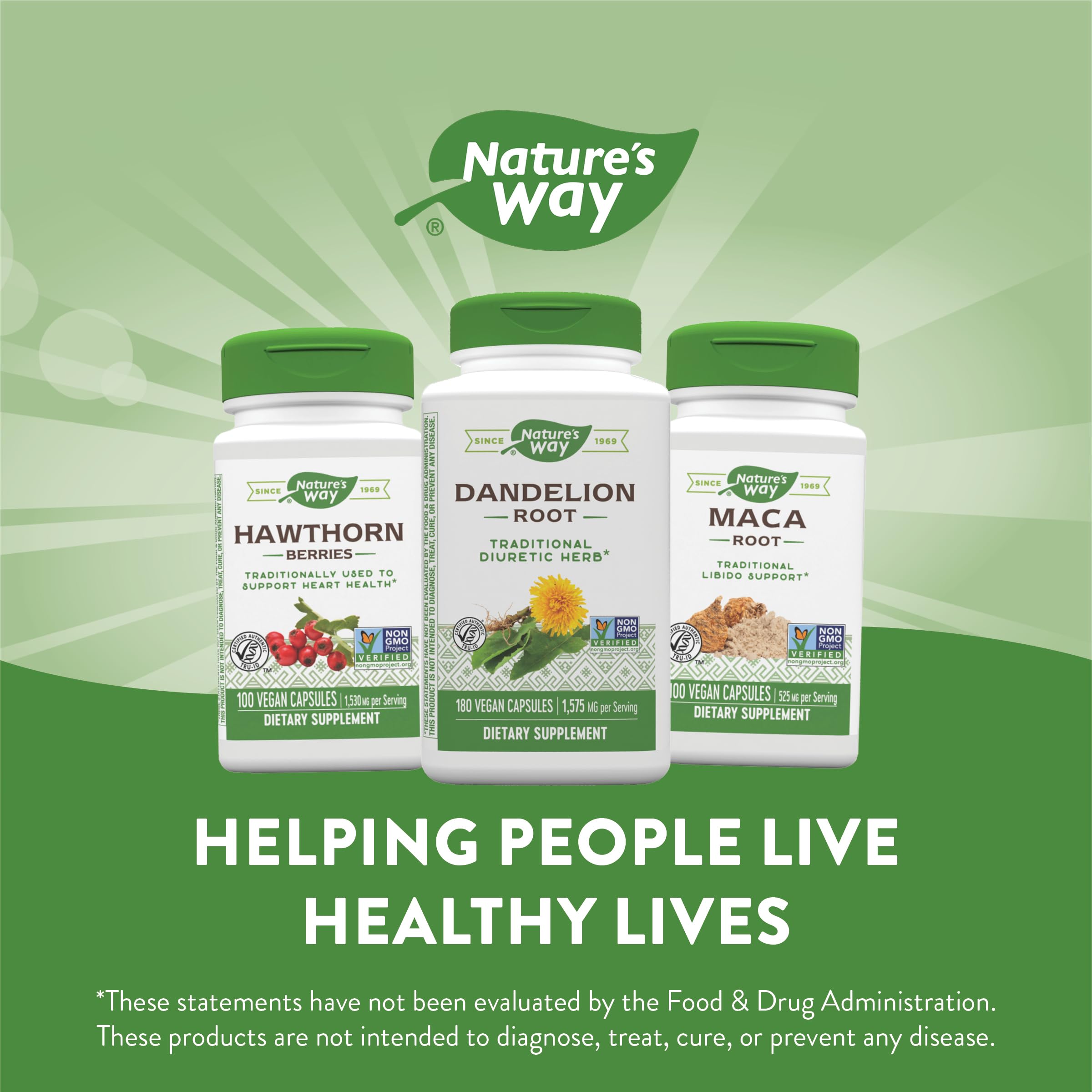 Dandelion root capsules for digestive support