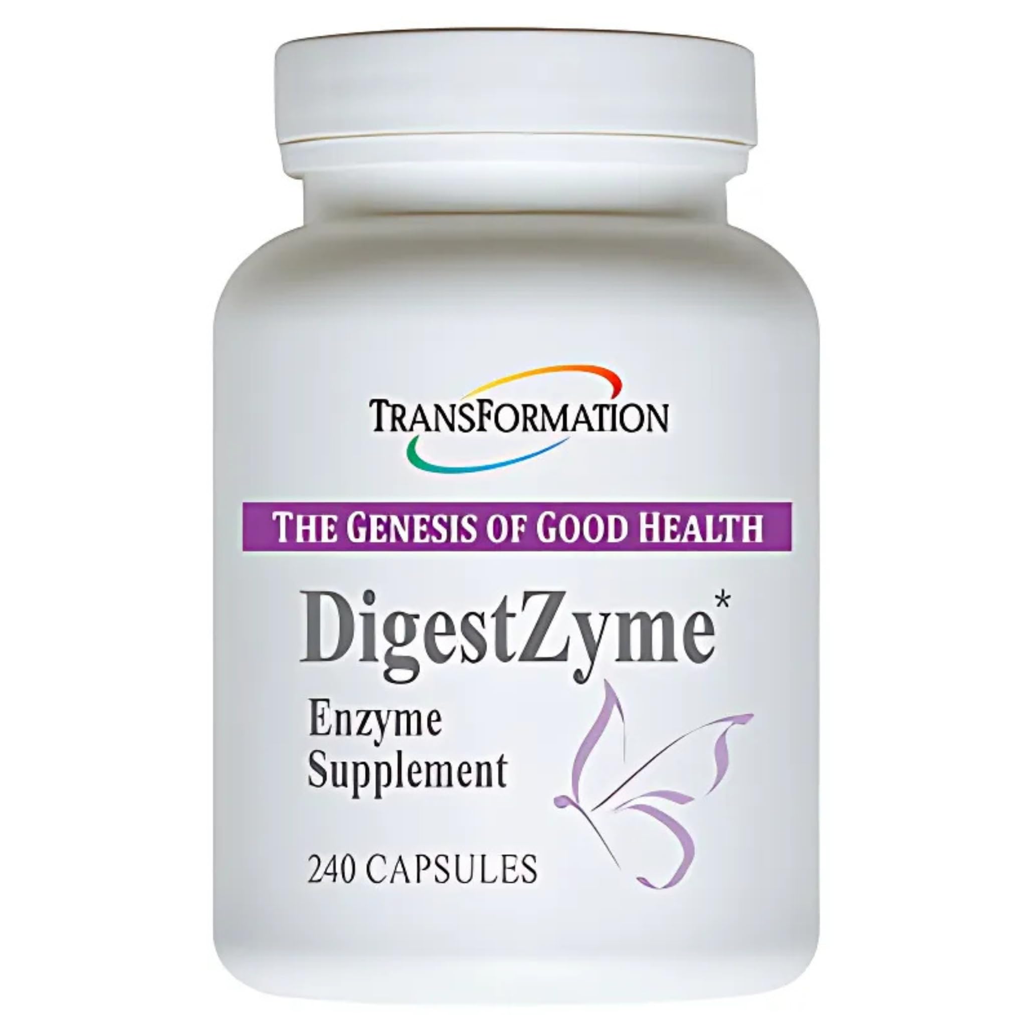 DigestZyme enzyme capsules bottle ready for use