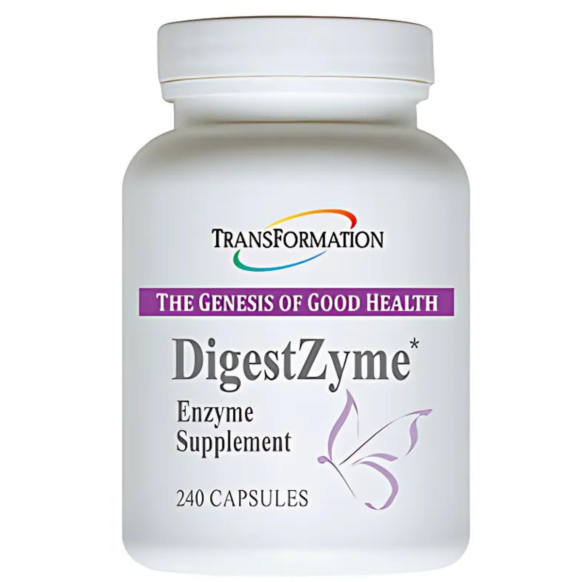 DigestZyme enzyme capsules bottle ready for use