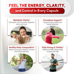 Ingredient collage: resveratrol, cinnamon, grape seed extract