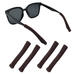 Brown Dijedev ear pads for glasses - pair 1