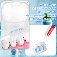 Travel-friendly dimensions of Dimsile mini toothpaste