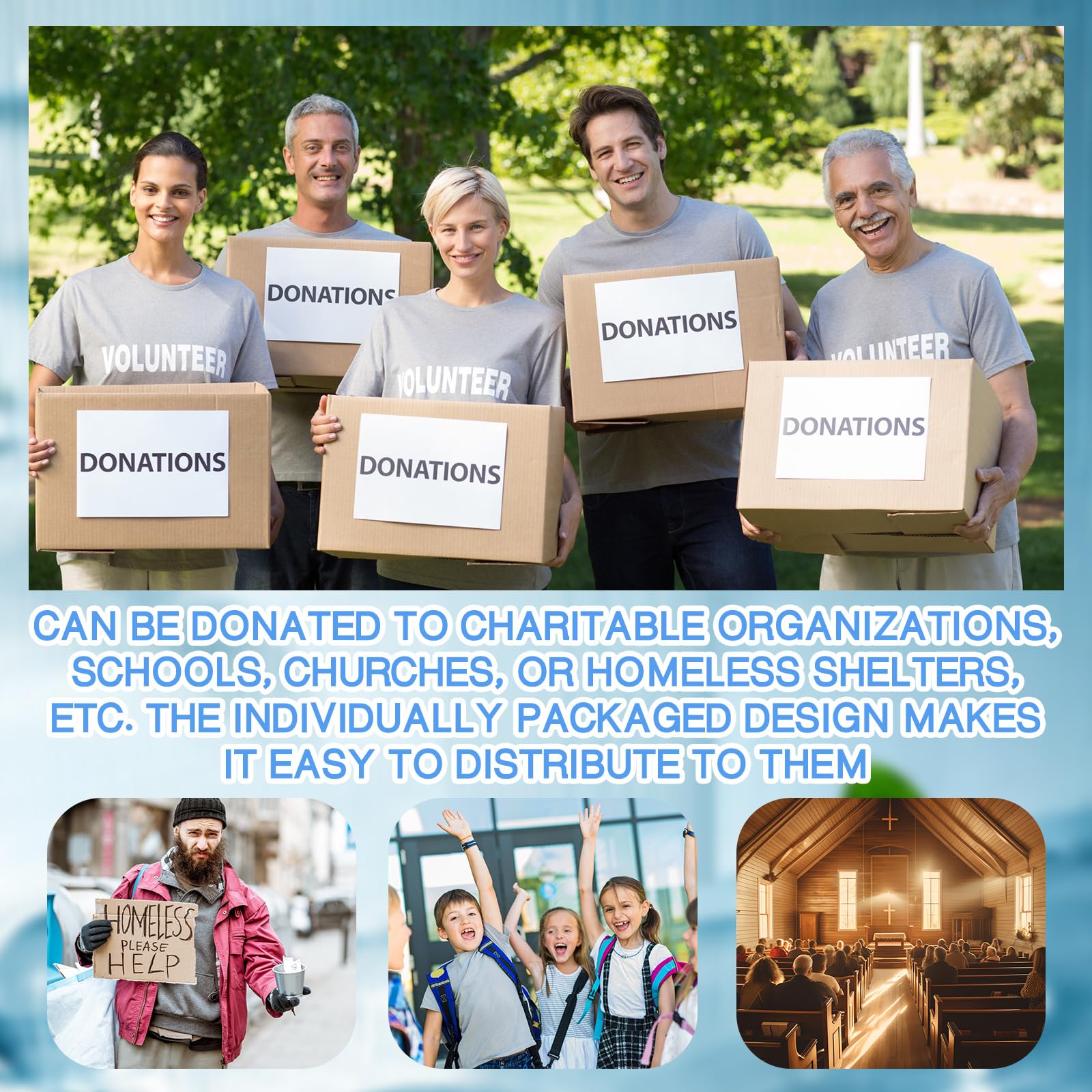 Ideal for hotels, offices, and donations
