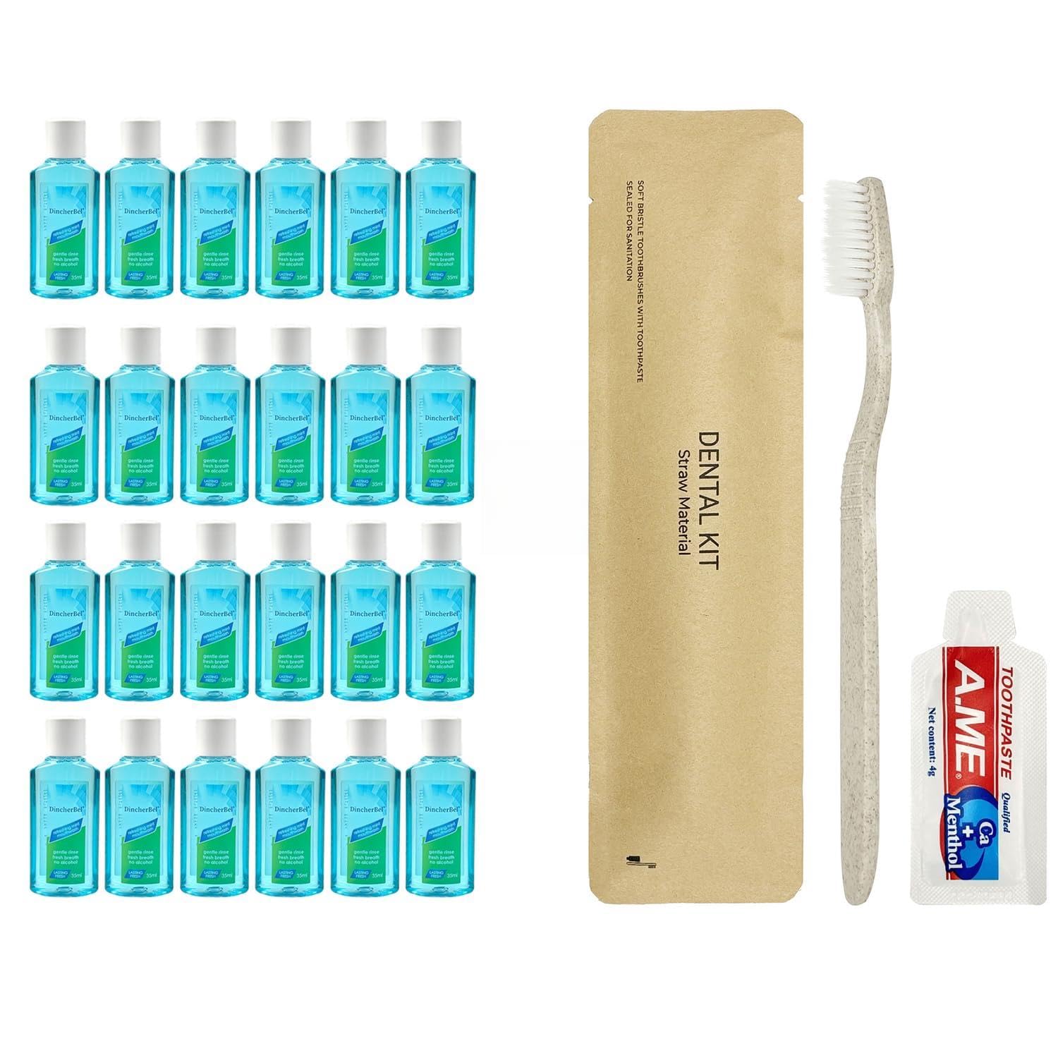 DincherBel 24-pack mint mouthwash bottle