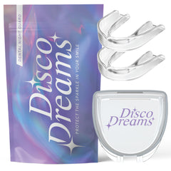 Disco Dreams 2 Pack Nightguard – clear, adult size (displayed)